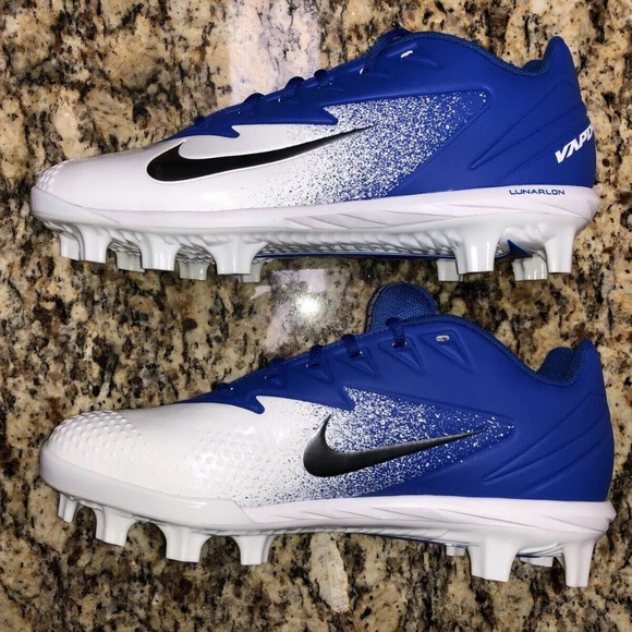 blue nike youth baseball cleats